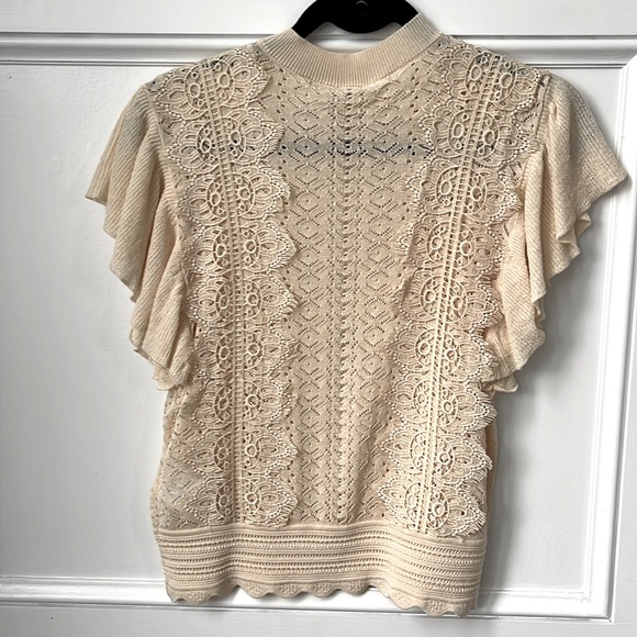 Y.A.S. Cream Knit top - Picture 6 of 11